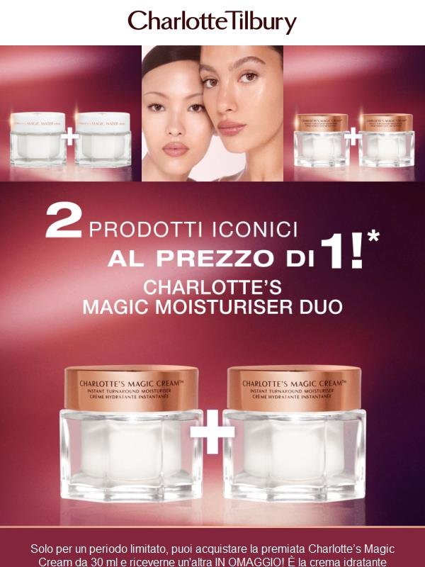 Fino al 50% di sconto: include Magic Cream! ✨🤍