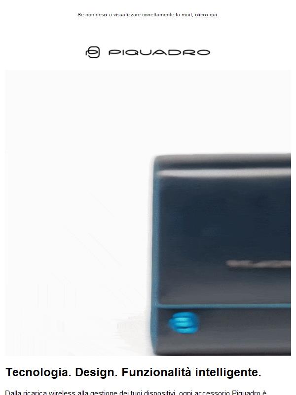 Stile Piquadro: un’idea regalo Tech da scoprire