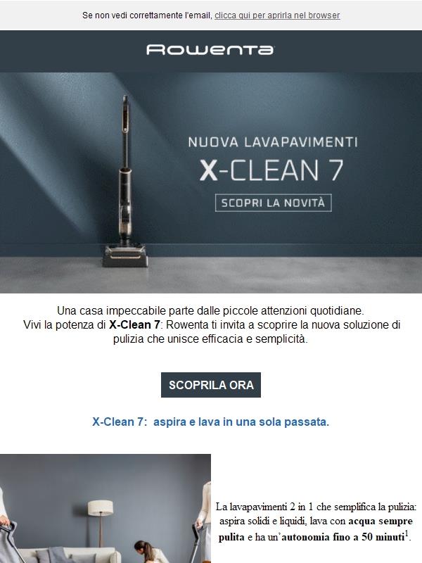 La nuova lavapavimenti X-Clean7 è qui! ✨