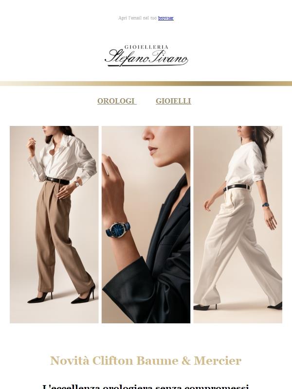 Baume & Mercier: tradizione e modernità con i nuovi Clifton 🤎