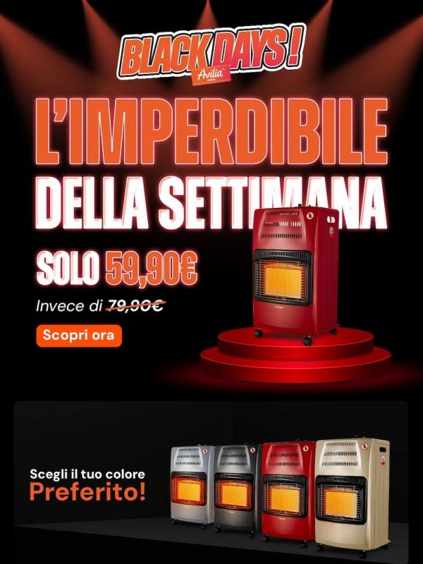 Ciao, la Stufa a Gas richiudibile Buddy a soli 59,90€! Solo per pochi giorni ⏰