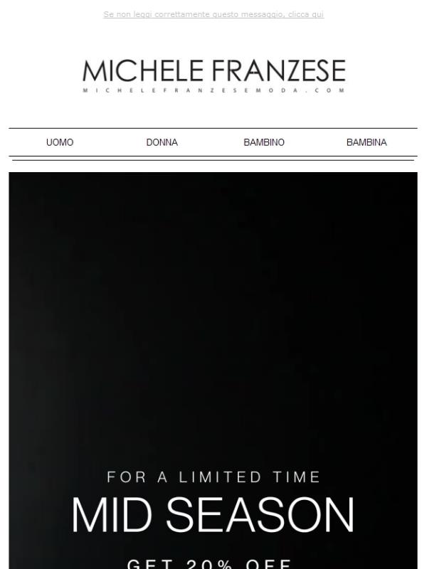 MID SEASON | Selezioni d’eccellenza 💥