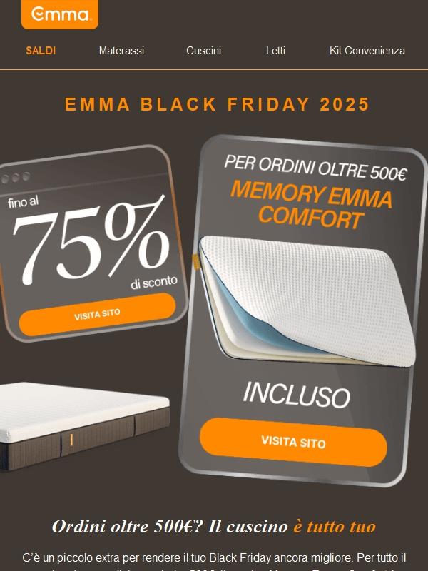 Un cuscino gratuito?