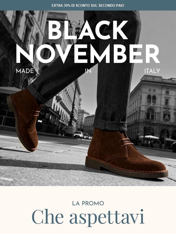 Black Novembre: EXTRA 20% su tutto! 🔥