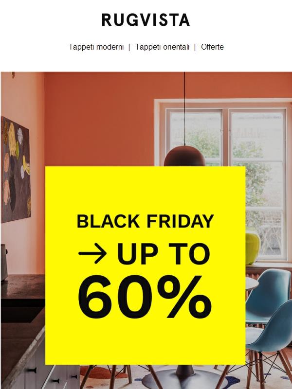 Apri per le migliori offerte Black Friday