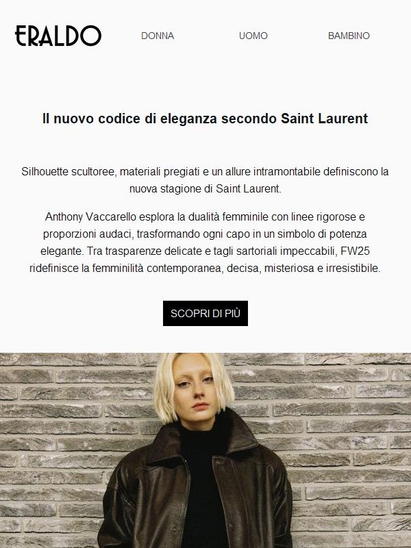 Occhi puntati su Saint Laurent AW25🖤