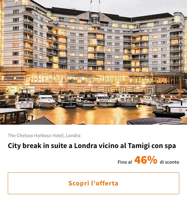 City break in suite a Londra vicino al Tamigi con spa