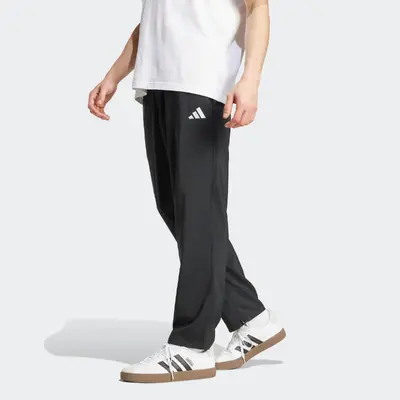 ADIDAS Pantaloni tuta uomo regular fit traspiranti con tasche neri