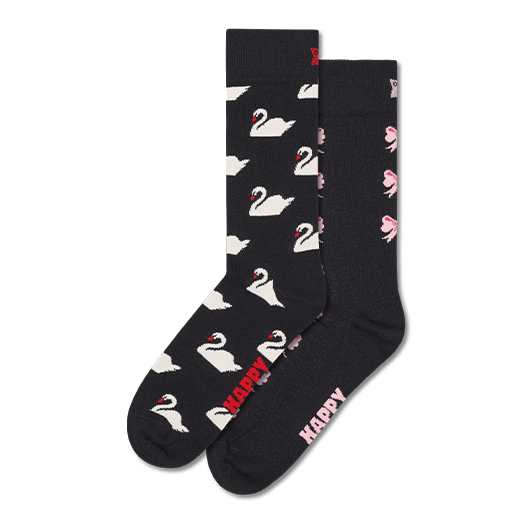 2-Pack Swan Socks Gift Set