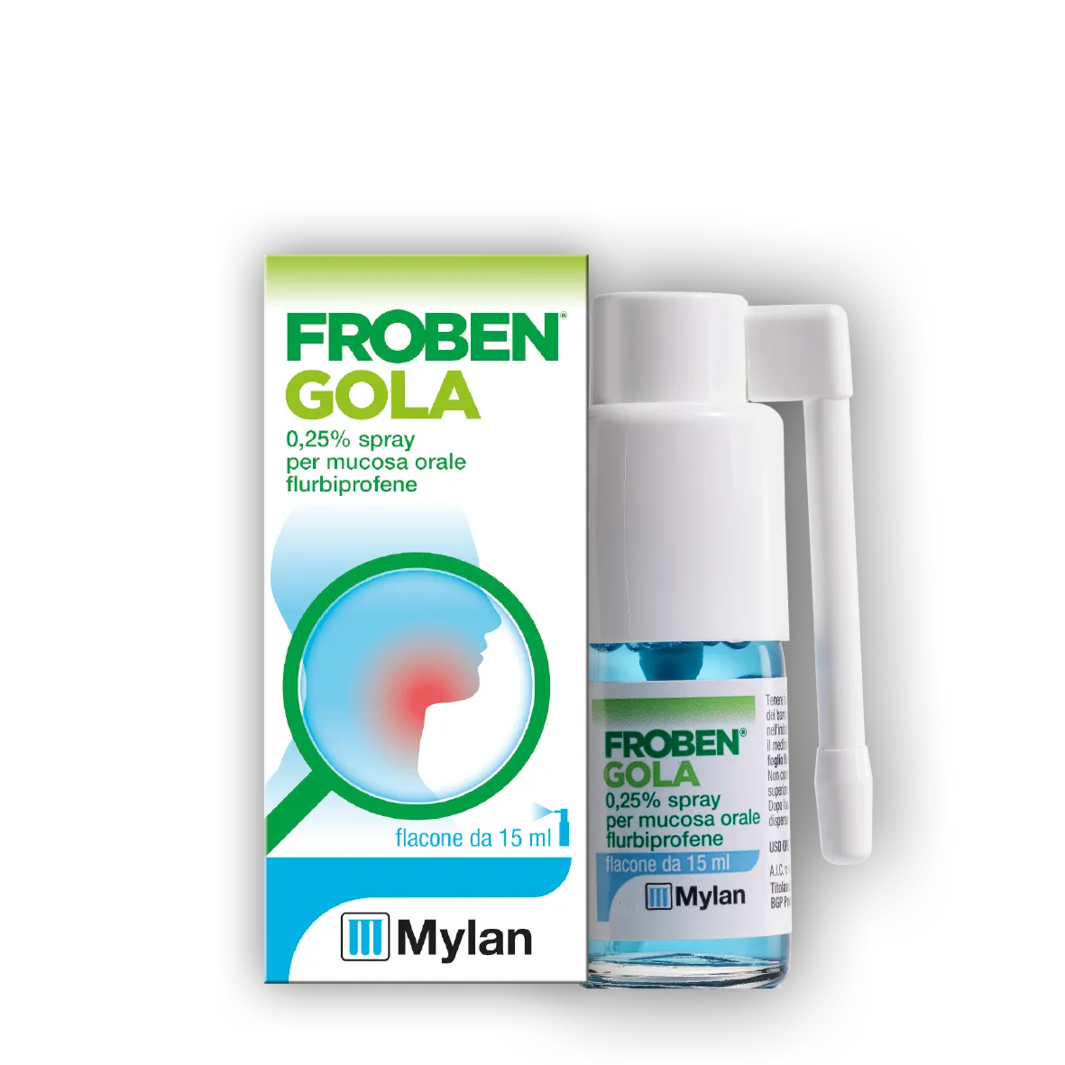 Froben Gola Spray 0,25% Flurbiprofene 15 ml