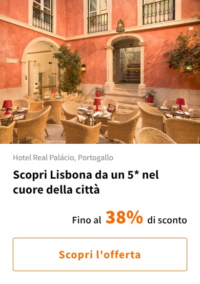 Scopri Lisbona da un 5* nel cuore della città