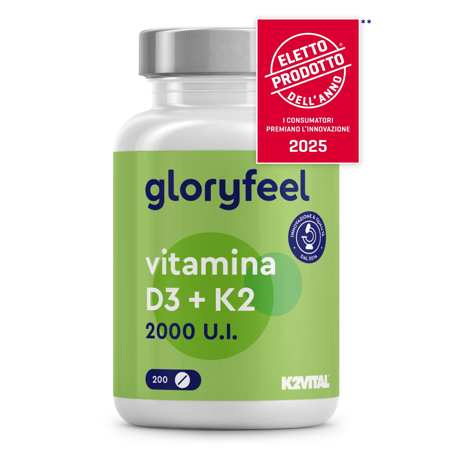 Image of Vitamina D3 K2 2000 UI Compresse