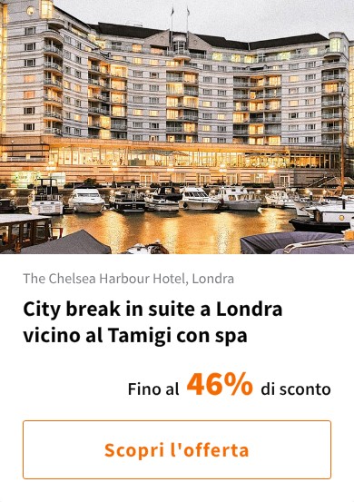 City break in suite a Londra vicino al Tamigi con spa