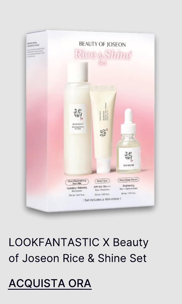 LOOKFANTASTIC X Beauty of Joseon Rice & Shine Set
