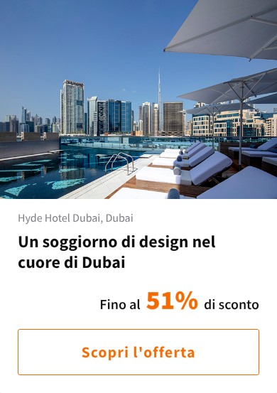 Un soggiorno di design nel cuore di Dubai