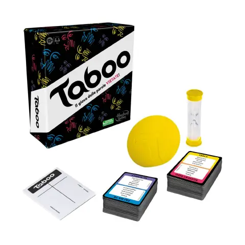 Hasbro Taboo Classico – Gioco di Società per Adulti e Adolescenti