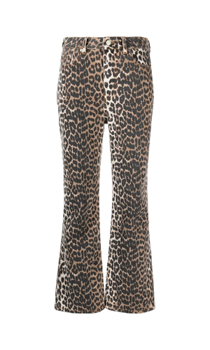 Organic cotton cropped jeans