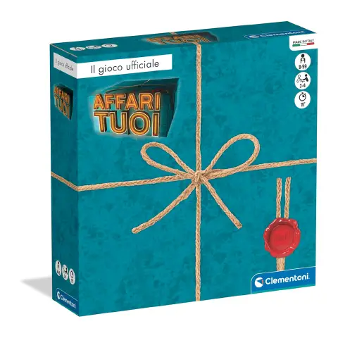 Clementoni Affari Tuoi - Gioco di Società, 8+ Anni, 2-4 Giocatori