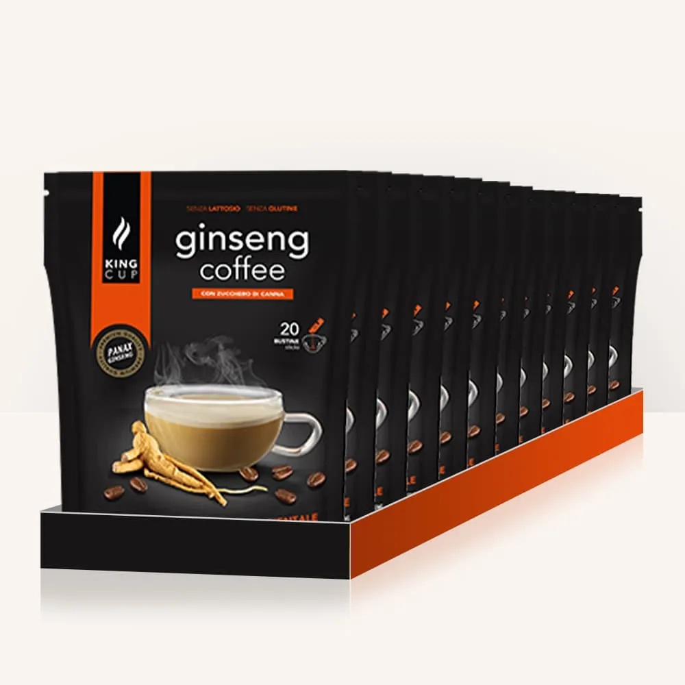 Image of 240 bustine di Caffè al Ginseng con zucchero di canna
