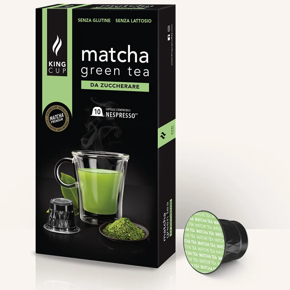 Image of Matcha Green Tea - 10 Capsule Nespresso®*