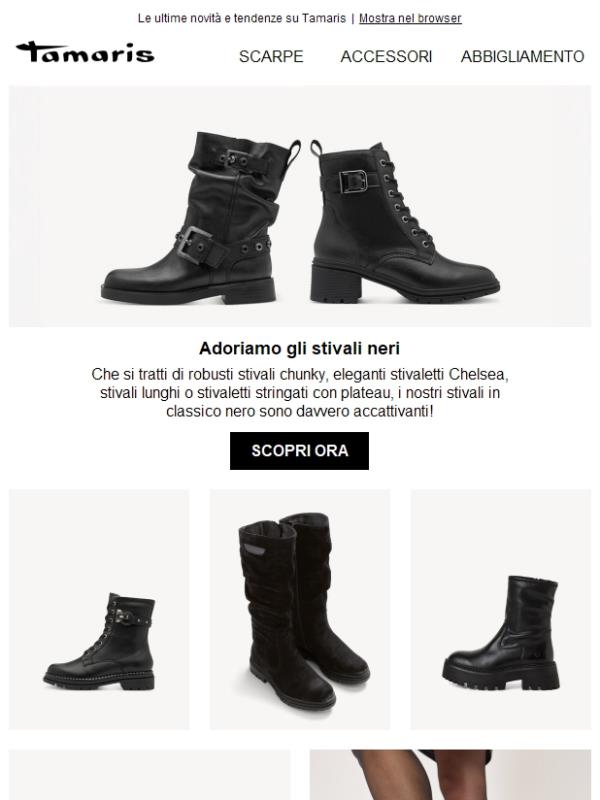 Adoriamo gli stivali neri 🖤