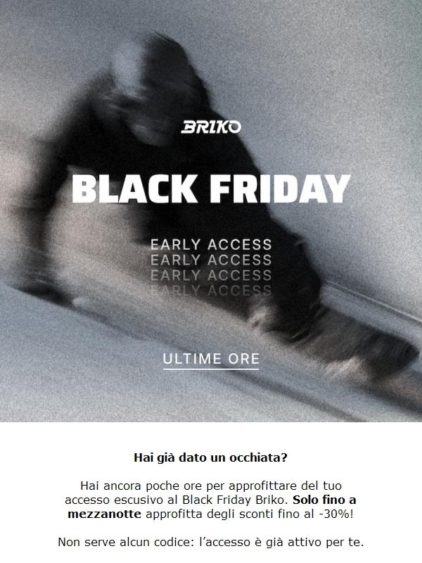 ⏰ Ultime ore: il tuo Early Access ti aspetta