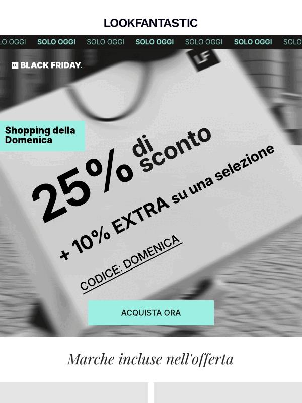 ULTIMA OCCASIONE | 25% di sconto