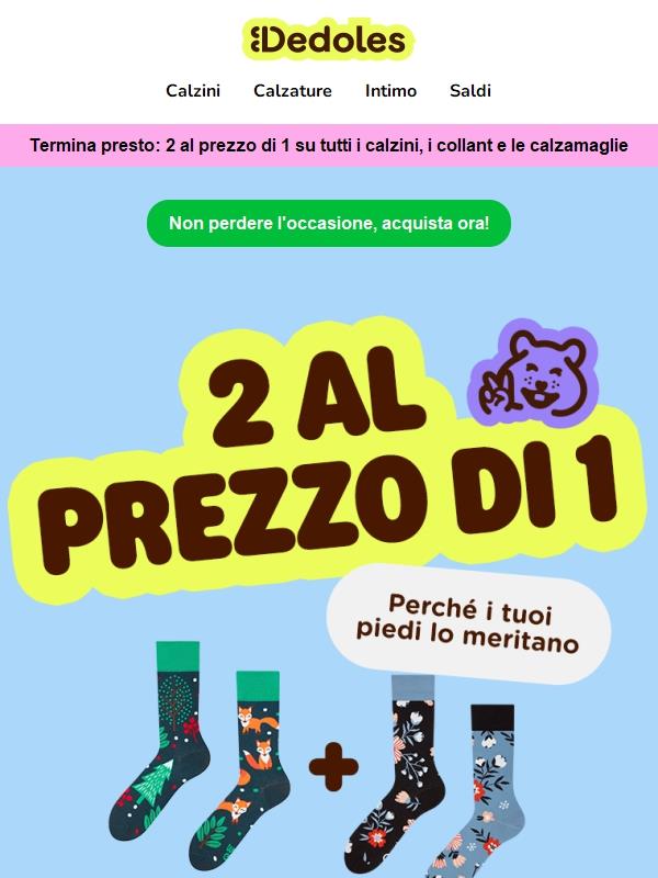 ⏰ Ultima occasione: 2 al prezzo di 1!