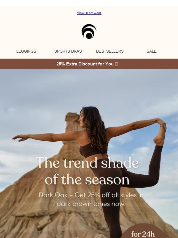 Warm, sensual, and strong. 🤎