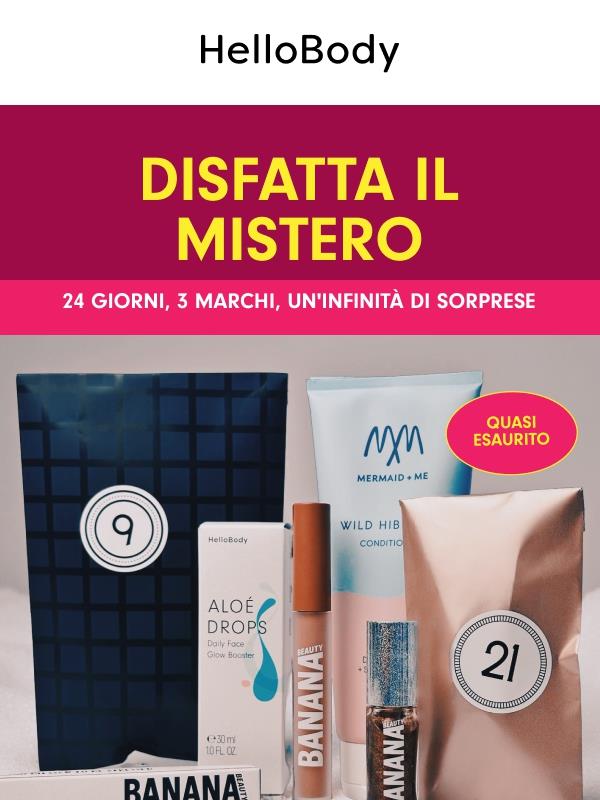 🎁 Ultima possibilità: assicurati i tuoi 24 indispensabili per la bellezza