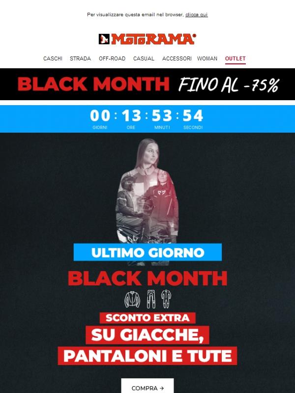 Ultima chiamata! Extra su giacche e pantaloni solo fino a oggi 🏍️🔥