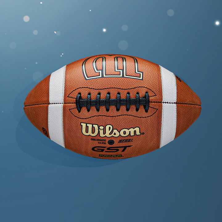 Pallone da football americano GST in pelle
