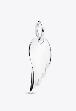 Engravable Butterfly Wing Tag Pendant