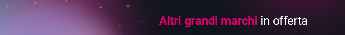 Altri grandi marchi in offerta