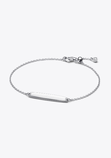 Engravable Bar Chain Bracelet