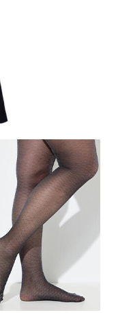 Collant con design Lurex