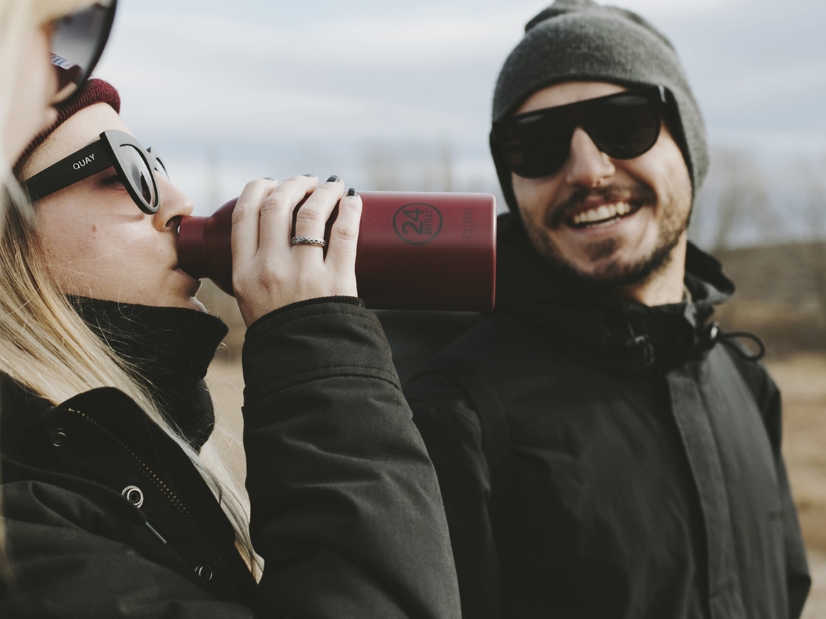 BFC x 24Bottles Kids Bottle stands at the centre.