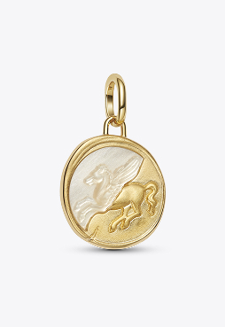 Pegasus Medallion Charm