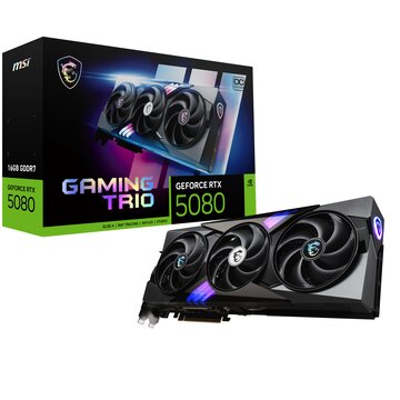 NVIDIA GeForce RTX 5080 16G GAMING TRIO OC DLSS 4