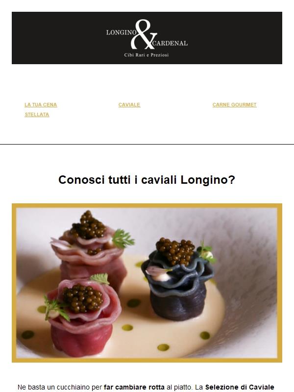 🍽️ Qual è il Tuo Caviale Preferito? | Scopri il Caviale Pregiato Longino