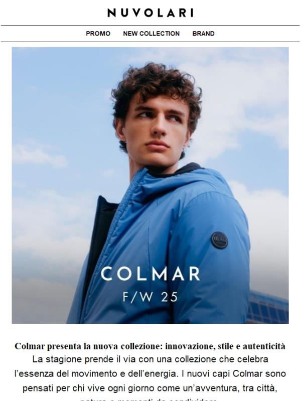Nuova Collezione Colmar — L’equilibrio perfetto tra stile e performance