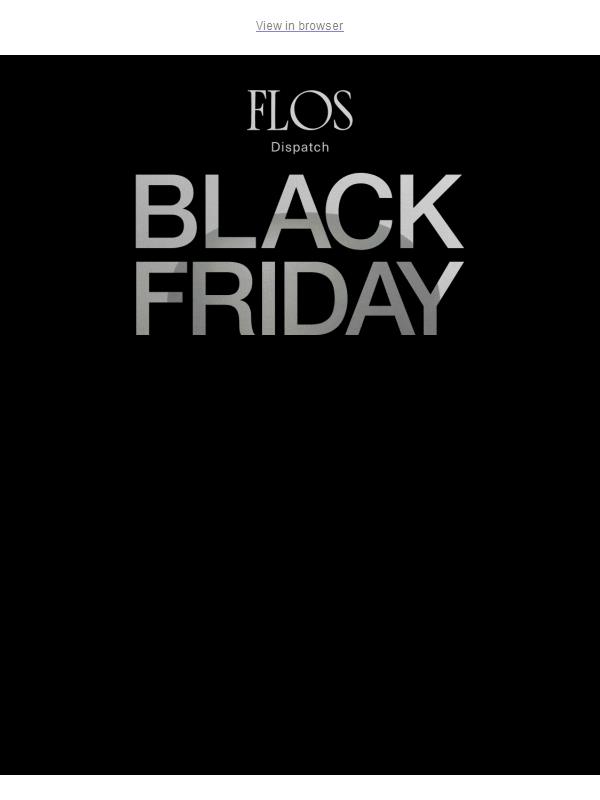 Black Friday Flos