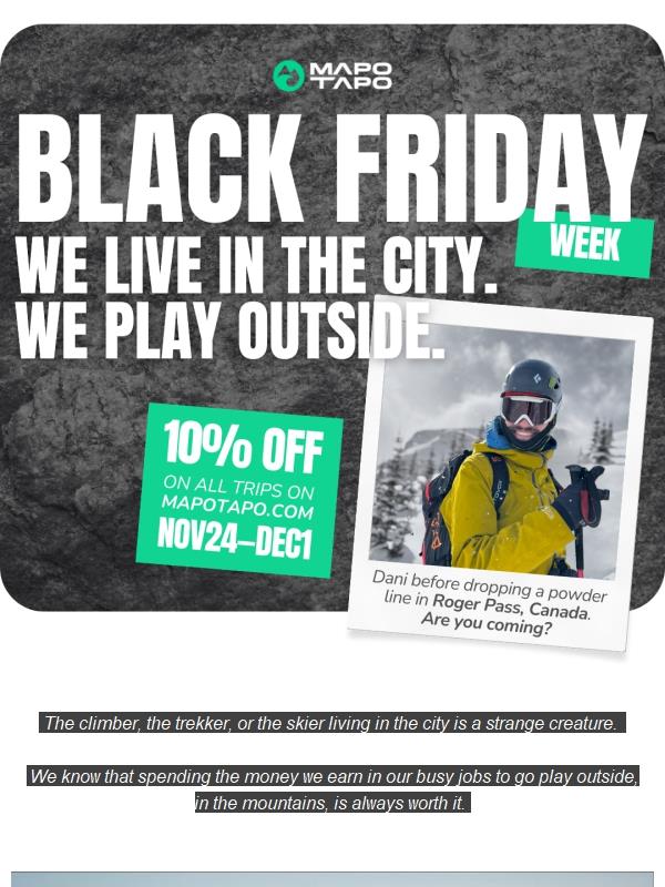 Black Friday Week ⏰ Coming Soon