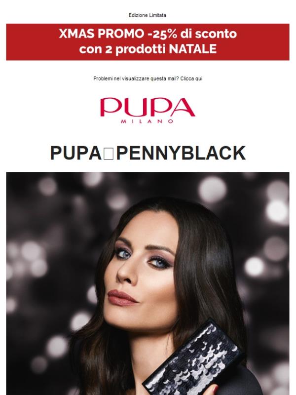 PUPA 🖤 PENNYBLACK: Scopri GLITZ'N GLAM