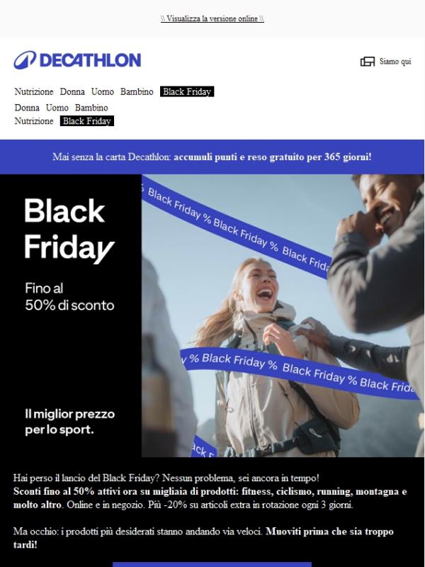 Ancora in tempo per -50% ⚡