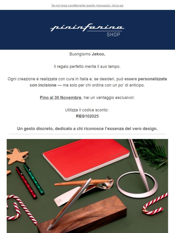 Un consiglio per Jekoo. Anticipa il Natale, non lo inseguire.