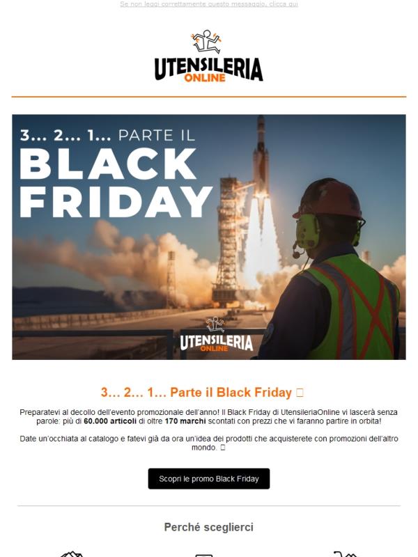 Decolla il Black Friday!