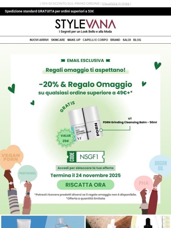 Hai già richiesto il tuo regalo gratuito? 👀