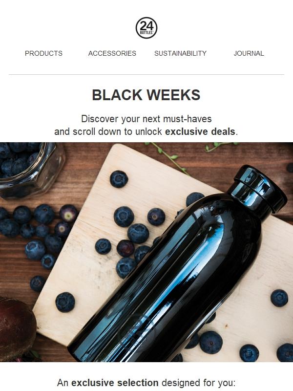 🚀 Black Weeks are on: starting from 20% off!