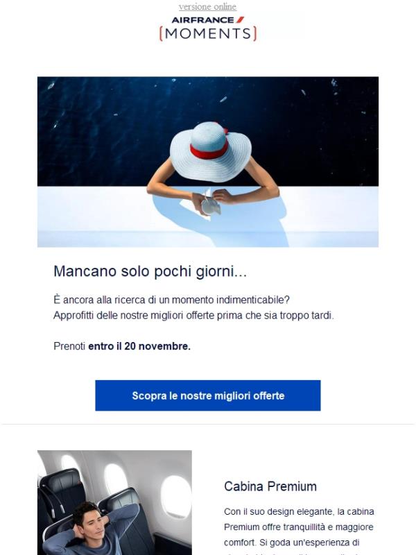 Tutte le cose belle finiscono prima o poi.